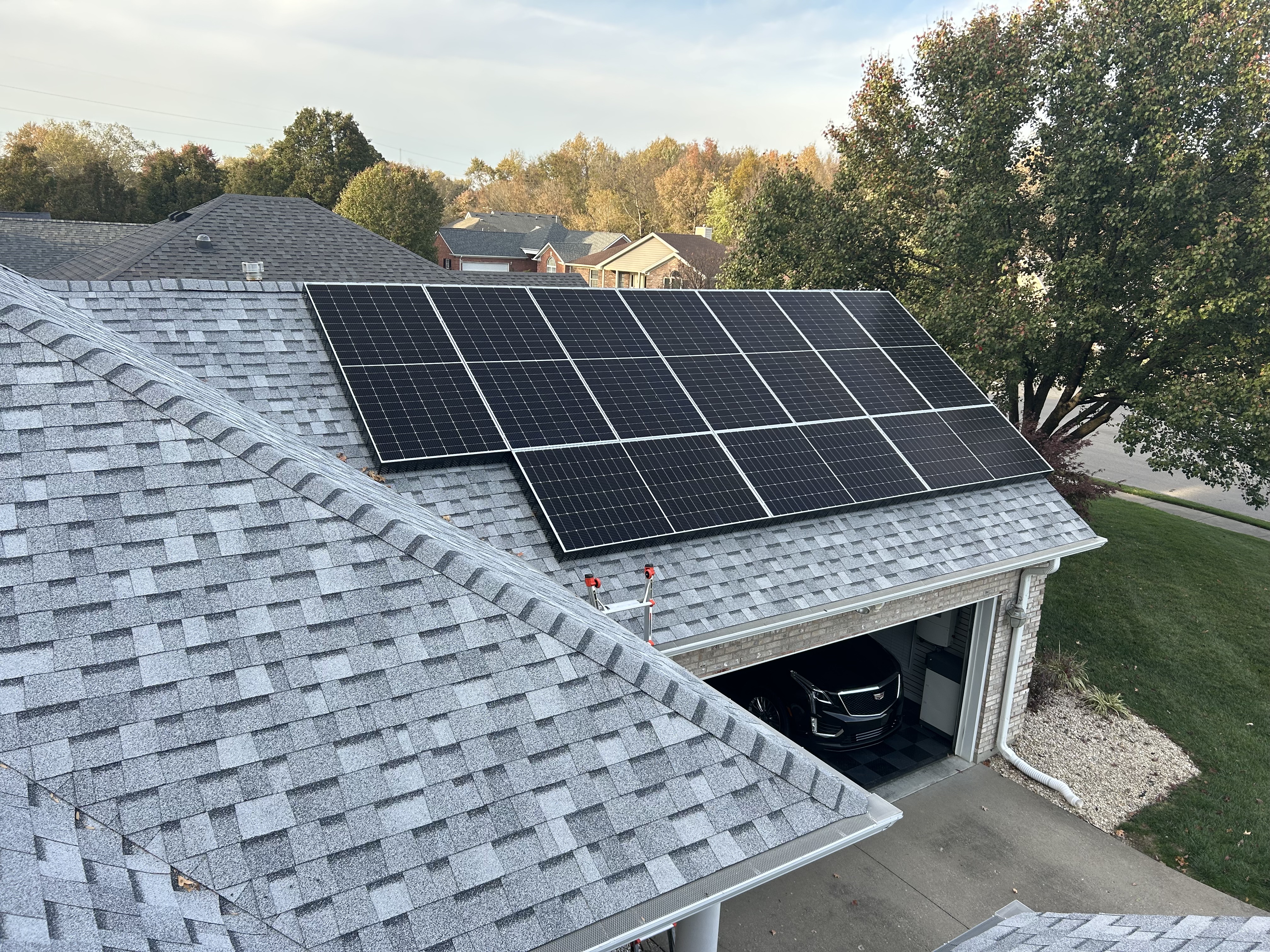Residential solar installation